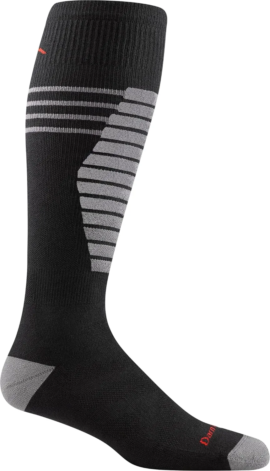 Darn Tough Men's Edge Thermolite OTC Midweight with Padded Shin Ski and Snowboard Sock (Style 8020) -
