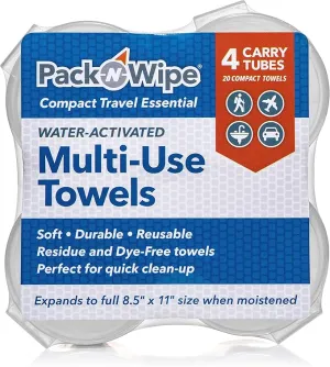 Disposable Compressed Towels - Absorbent & Durable Cleaning Rags - Compact Cleaning Cloth Travel Essentials - Soft Baby Wipes & Baby Towel - 8.5”x11”
