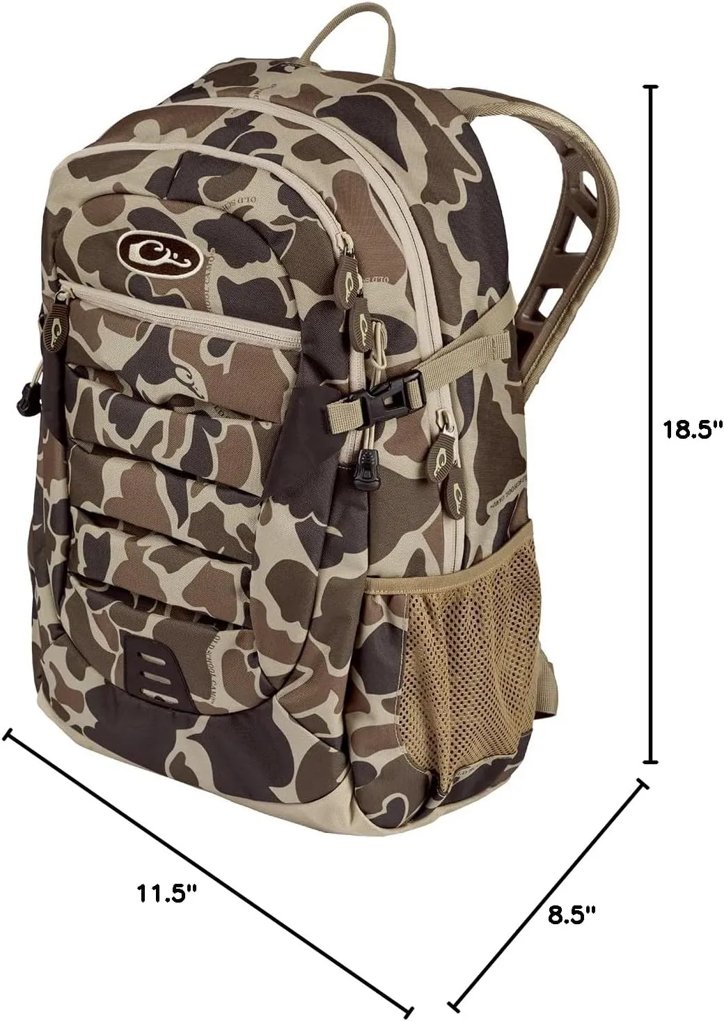 Drake Waterfowl Camo Daypack Mossy Oak Bottomland One Size Fits Most (DA1011-006)