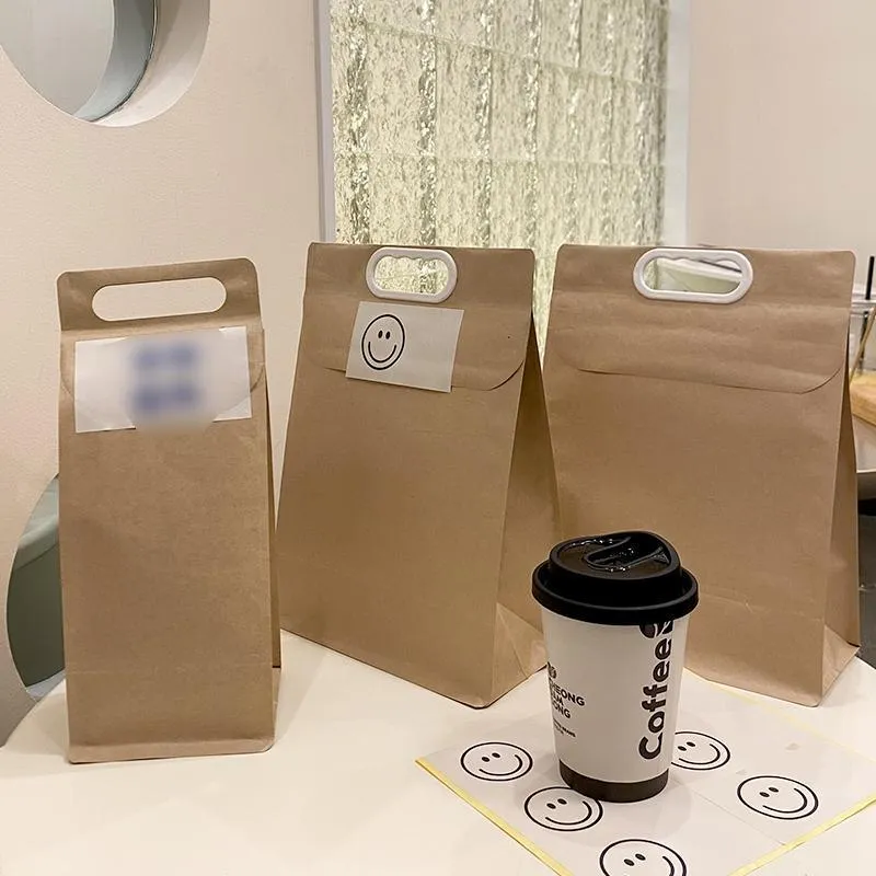 Drink Takeaway Packaging Bags 100PCS 2Sizes