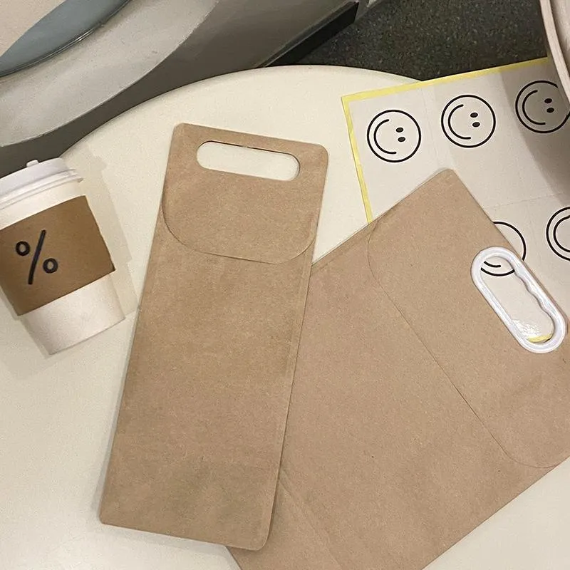 Drink Takeaway Packaging Bags 100PCS 2Sizes