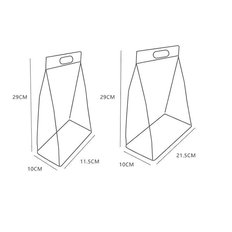 Drink Takeaway Packaging Bags 100PCS 2Sizes