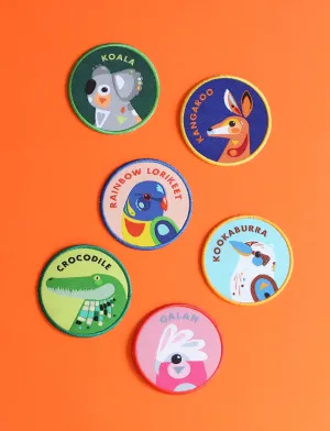 Eco-Ranger Woven Patch - Assorted Native Animals (4 to choose from)