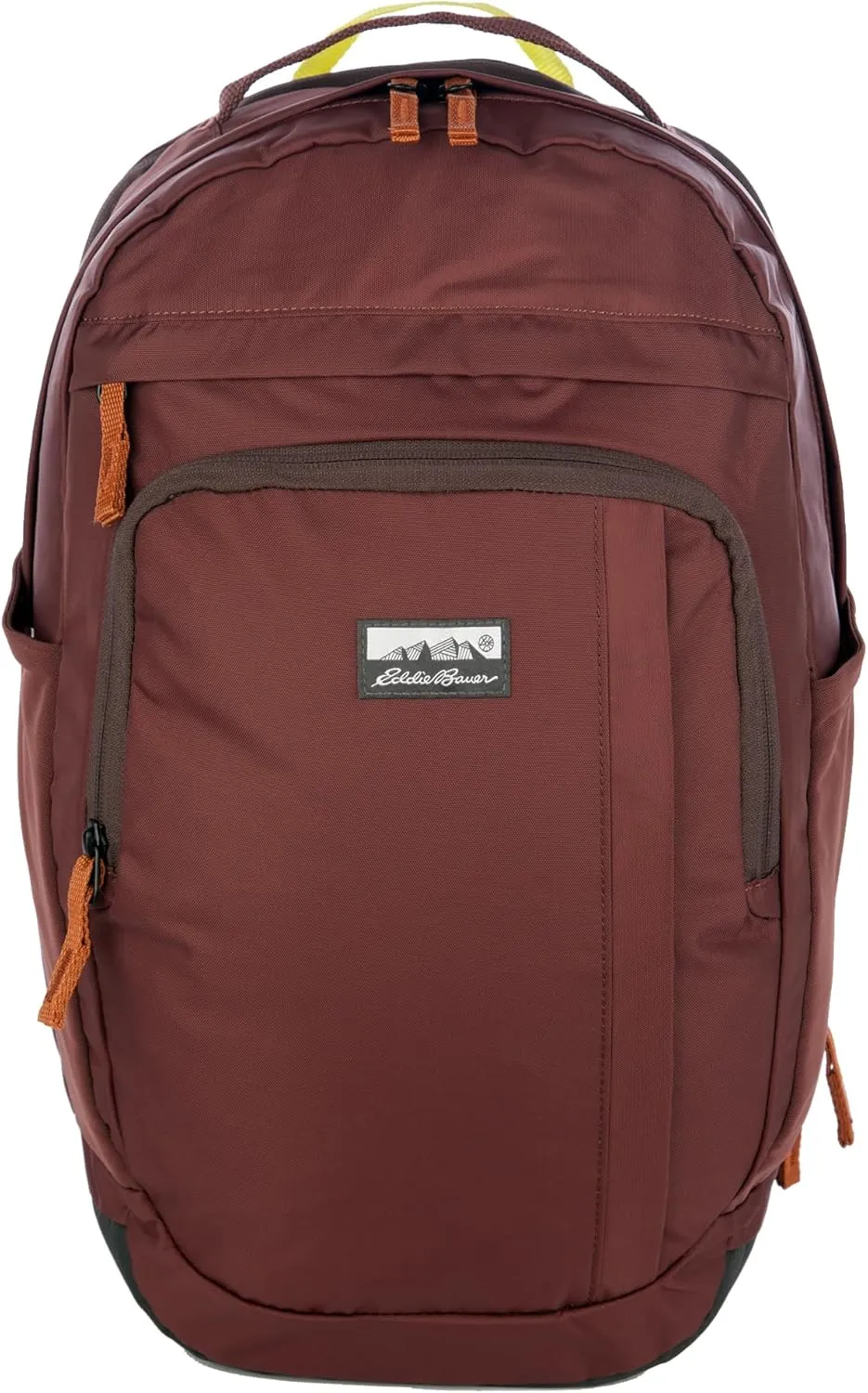Eddie Bauer Venture Backpack with Organization Compartments and Hydration/Laptop Compatible Sleeve, Redwood/Antique Gold, 30L
