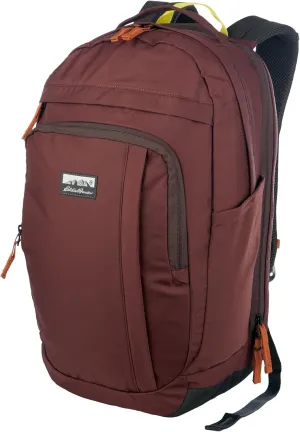 Eddie Bauer Venture Backpack with Organization Compartments and Hydration/Laptop Compatible Sleeve, Redwood/Antique Gold, 30L