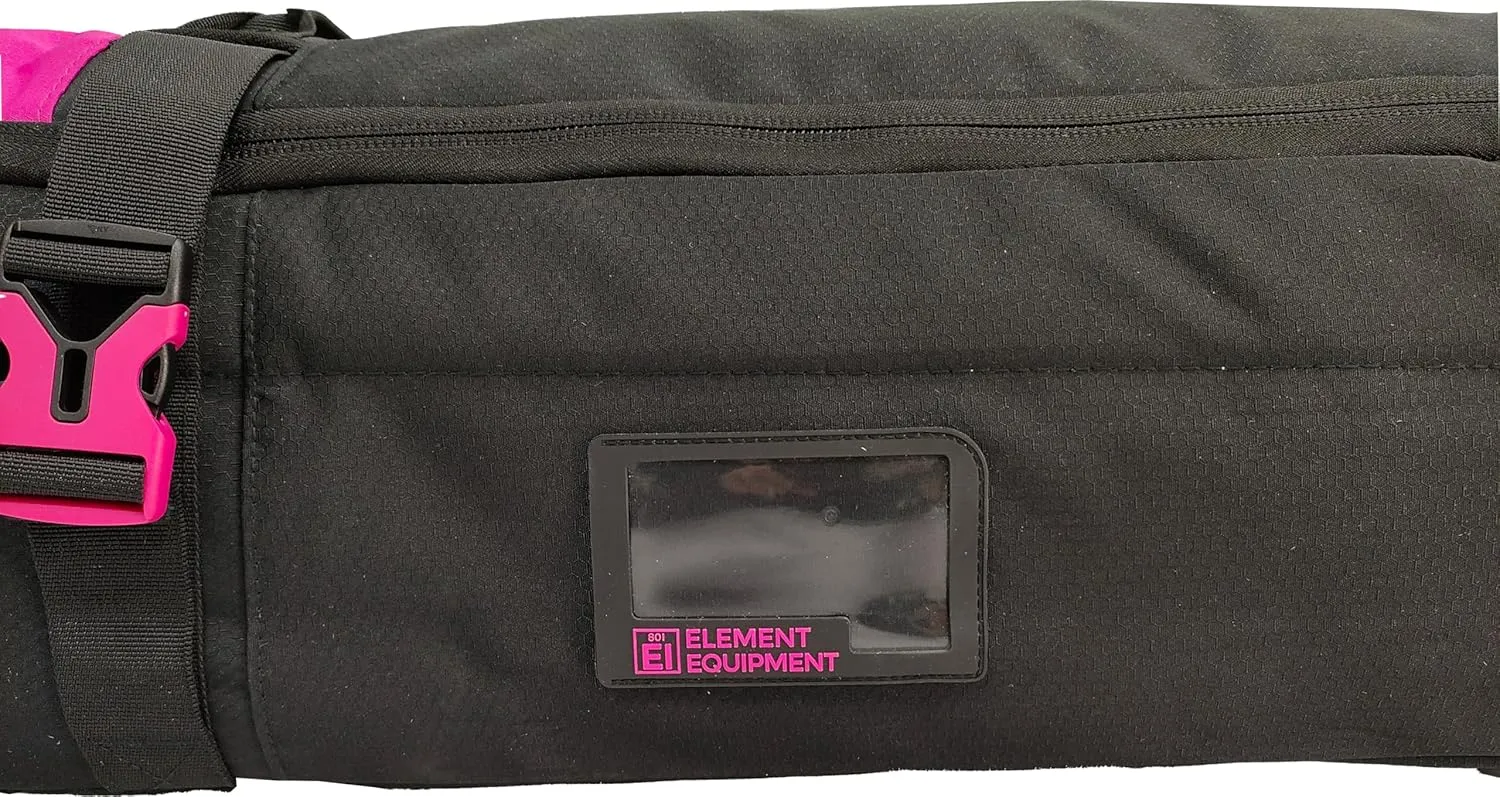 Element Equipment Wheeled Padded Ski Bag Ultimate Double - Premium High End Double Roller Travel Bag