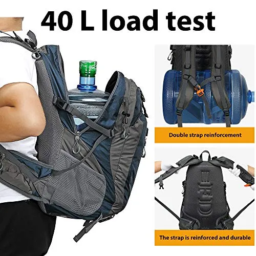FENGDONG 40L Outdoor Backpack