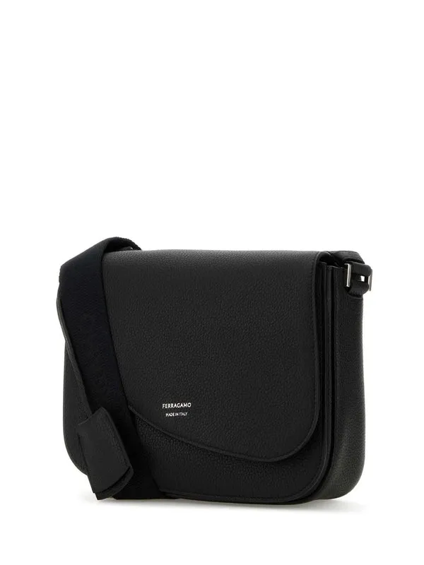 Ferragamo Black Cross Bags