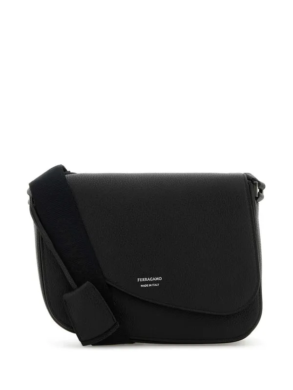 Ferragamo Black Cross Bags