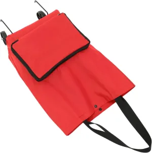 Folding Portable Shopping Cart with Wheels Grocery Bag Wheels Capacity Tote for Easy Transport of Household Items