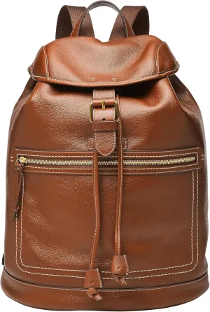 Fossil Fletcher Backpack Bag, Medium Brown