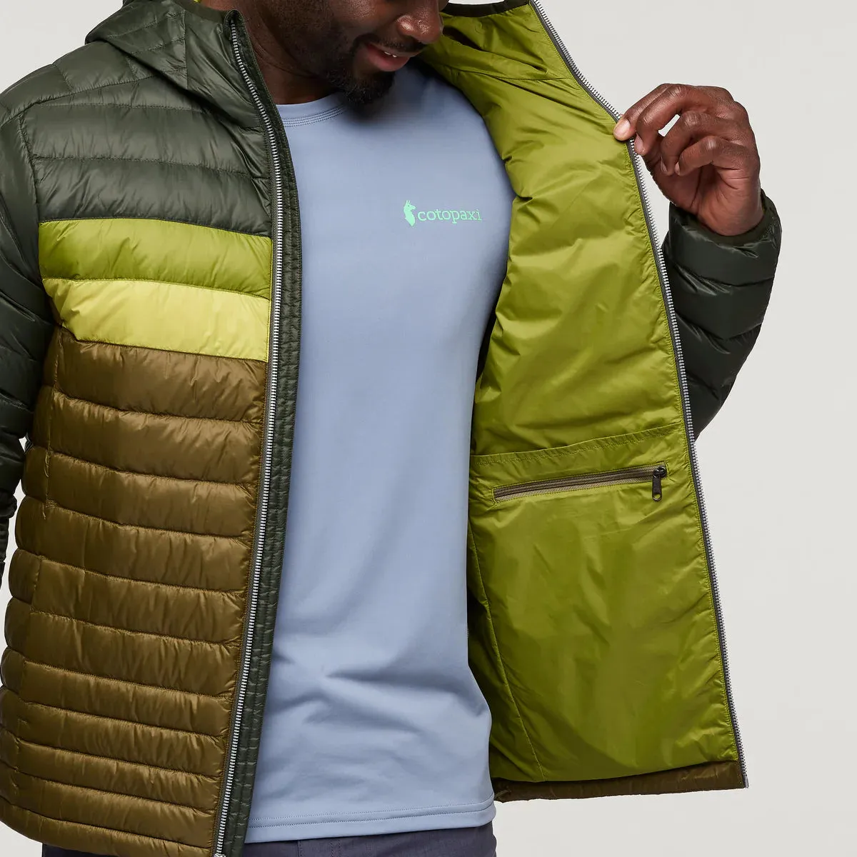 Fuego Down Hooded Jacket for Men - S25