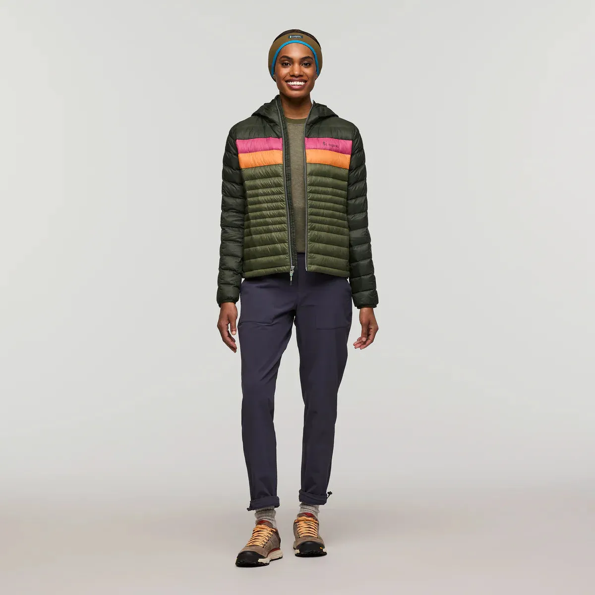 Fuego Down Hooded Jacket for Women - S25