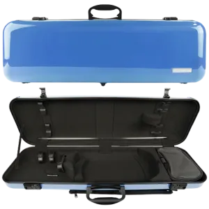 GEWA Air 2.1 Oblong Violin Case 4/4 Blue Gloss