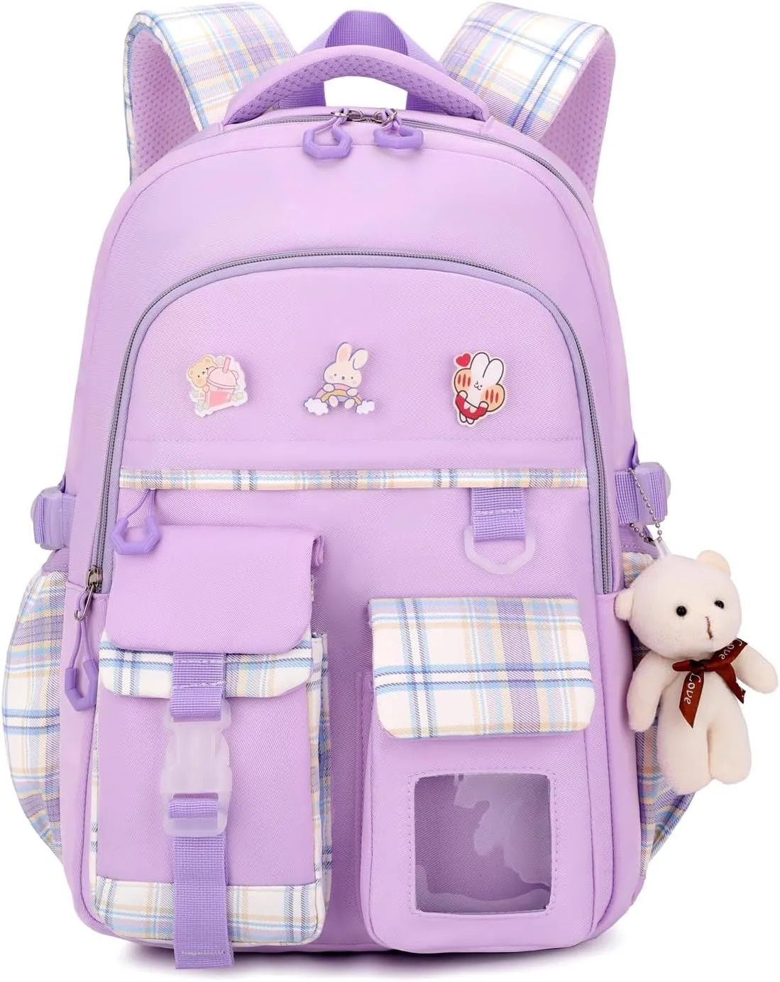 Girl School Backpacks Kids Bookbags Elementary Primary High School Cute 18inch Teen Students Book Bag