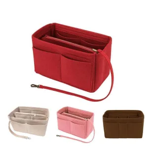 Handbag Insert 1PC 4Colours 3Sizes Felt Tote Purse Pouch