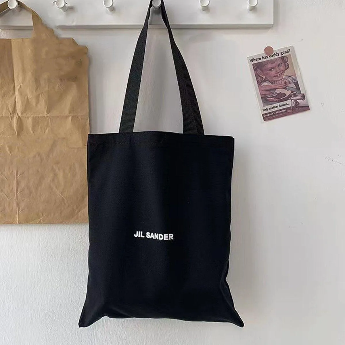 High-Quality Canvas Shoulder Bags 1PC