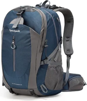 Hiking Backpack 40L Waterproof Hiking Daypack with Rain Cover, Outdoor Trekking Travel Backpacks for Men Women