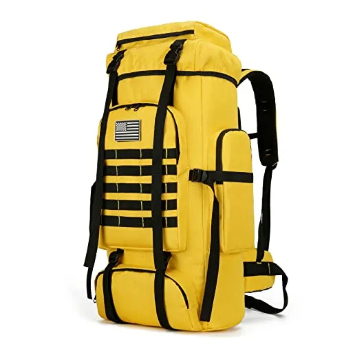 Hiking Backpack for Men 70L/100L Camping Backpack Military Rucksack Molle