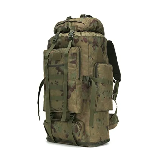 Hiking Backpack for Men 70L/100L Camping Backpack Military Rucksack Molle