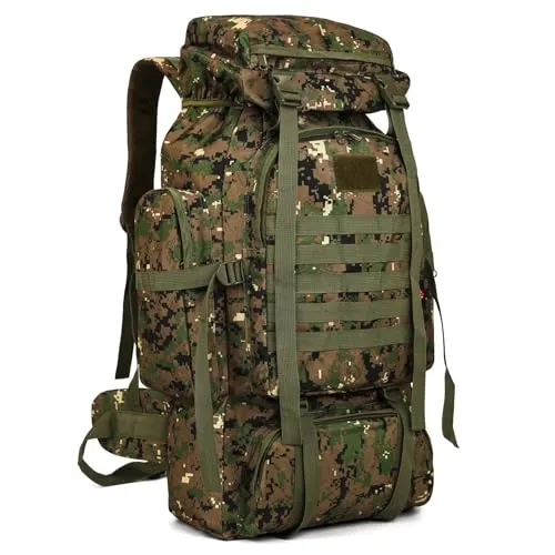 Hiking Backpack for Men 70L/100L Camping Backpack Military Rucksack Molle