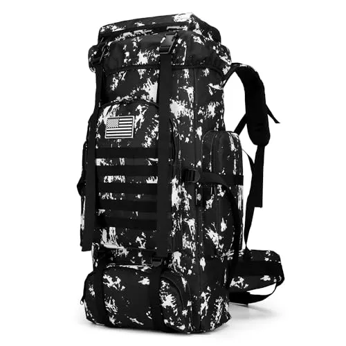 Hiking Backpack for Men 70L/100L Camping Backpack Military Rucksack Molle