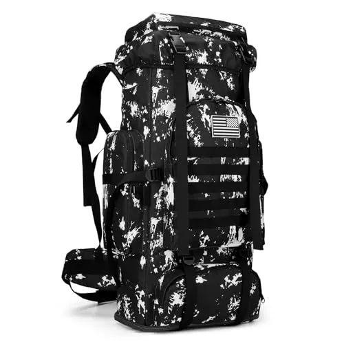 Hiking Backpack for Men 70L/100L Camping Backpack Military Rucksack Molle
