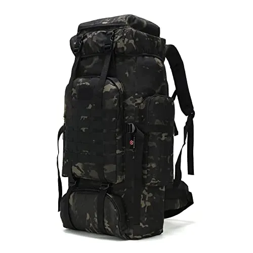 Hiking Backpack for Men 70L/100L Camping Backpack Military Rucksack Molle