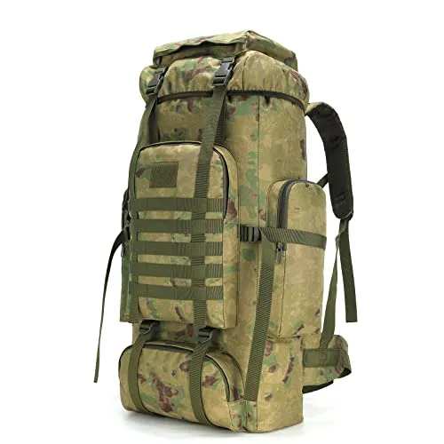 Hiking Backpack for Men 70L/100L Camping Backpack Military Rucksack Molle