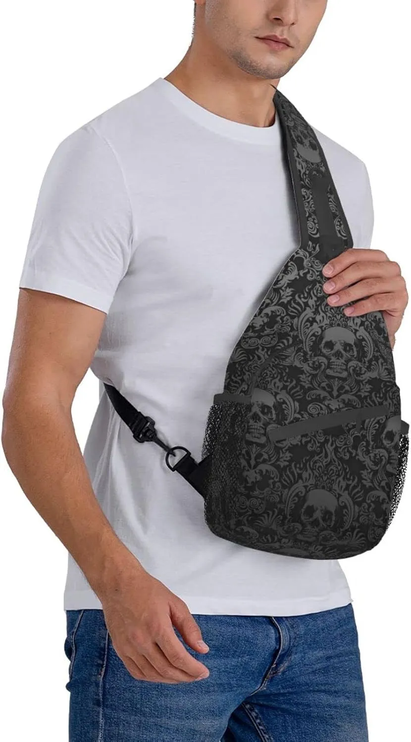 Hiking Daypacks Crossbody Shoulder Bag,Adjustable Strap High Capacity,For Men Women Outdoor Cycling Travel