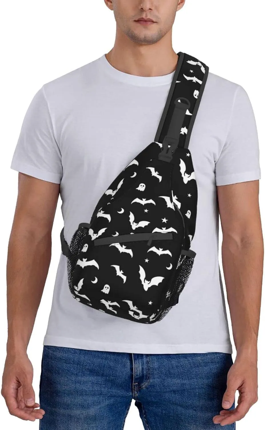 Hiking Daypacks Crossbody Shoulder Bag,Adjustable Strap High Capacity,For Men Women Outdoor Cycling Travel