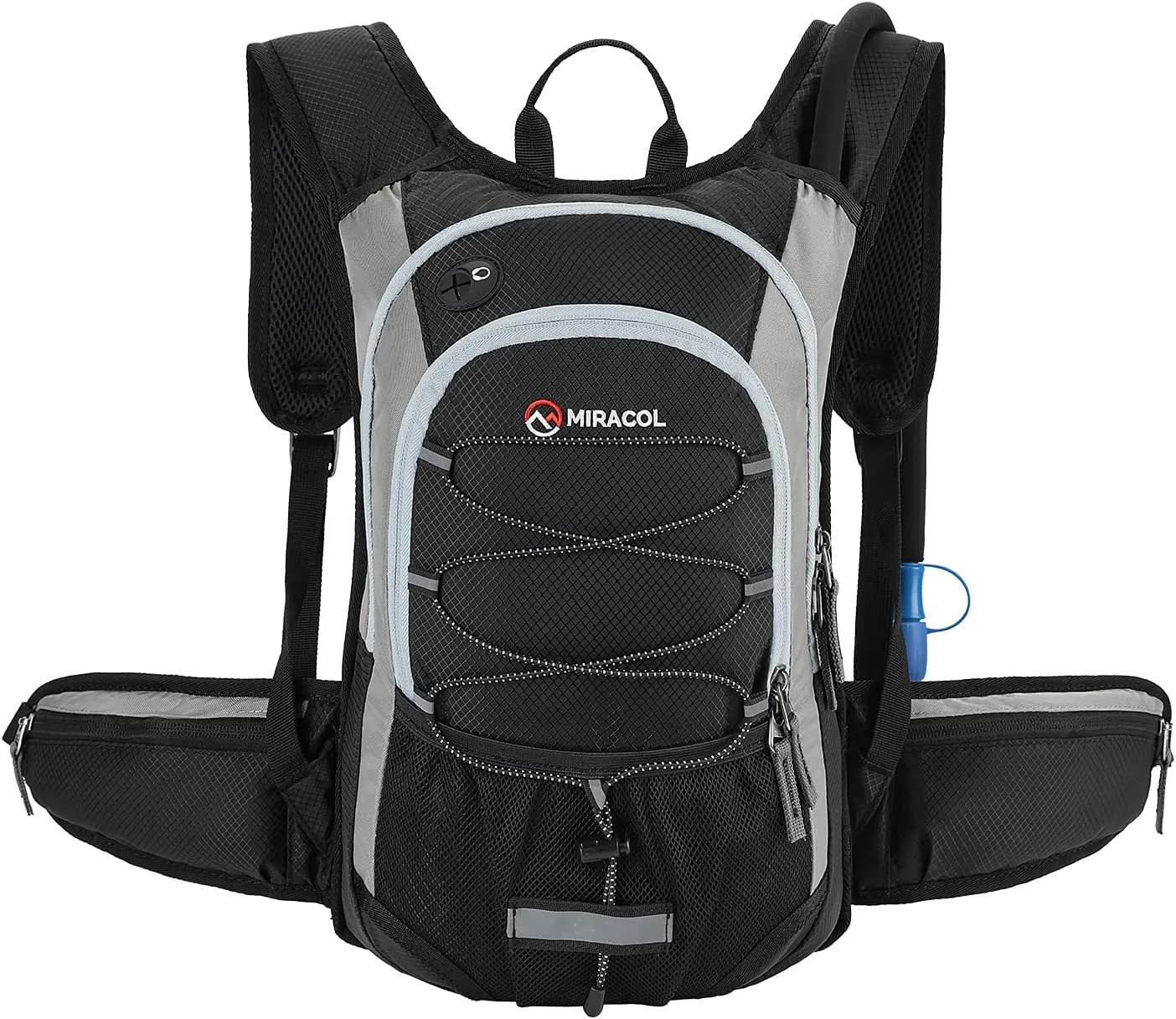 Hydration Pack Hiking Water Backpack - Miracol Insulated Water Bag with 2L Bladder