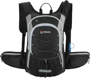 Hydration Pack Hiking Water Backpack - Miracol Insulated Water Bag with 2L Bladder