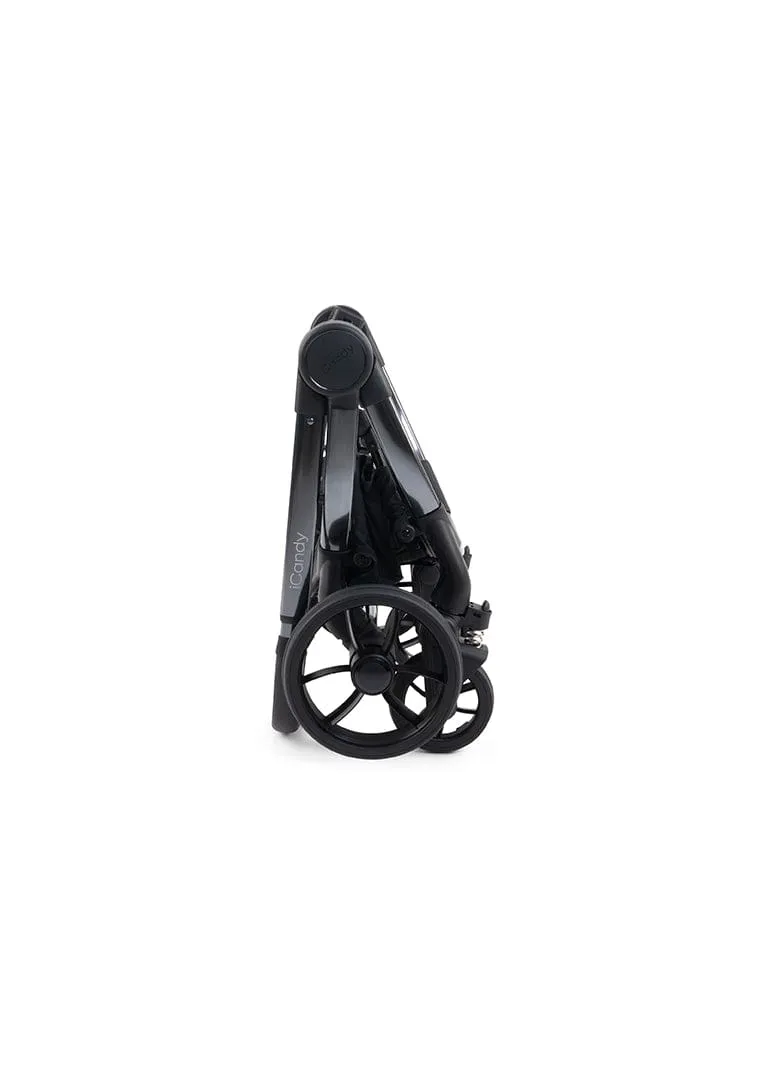 iCandy Peach 7 Complete Bundle - Phantom / Dark Grey (Black Parasol)