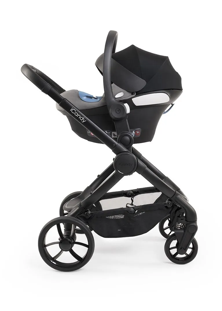 iCandy Peach 7 Complete Pushchair Bundle - Black Edition