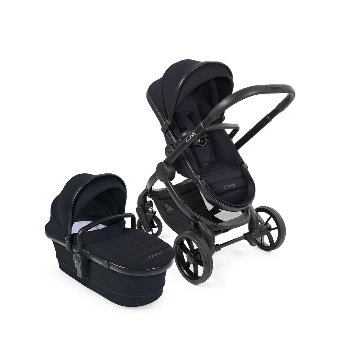 iCandy Peach 7 Complete Pushchair Bundle - Black Edition