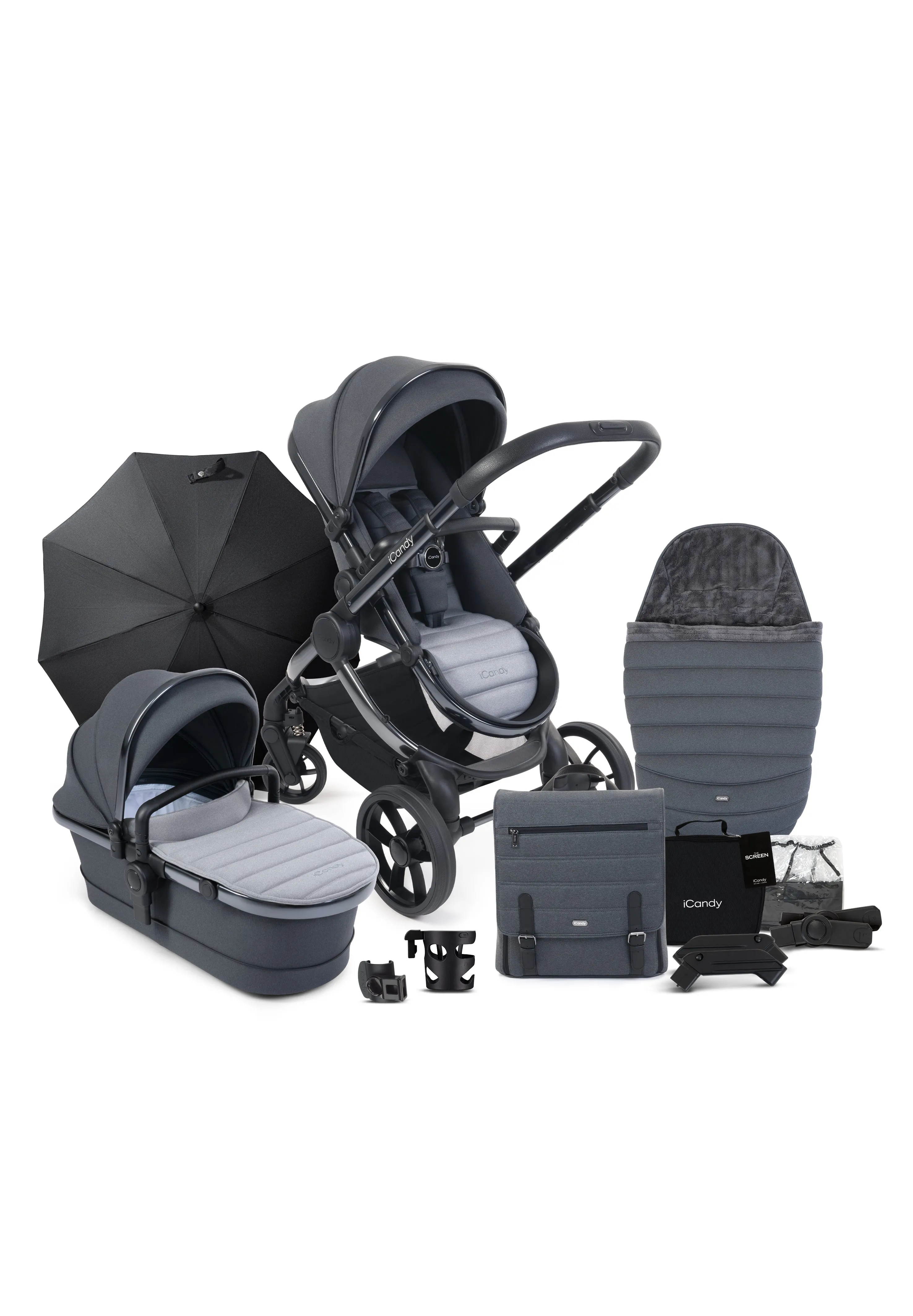 iCandy Peach 7 Complete Pushchair Bundle - Truffle