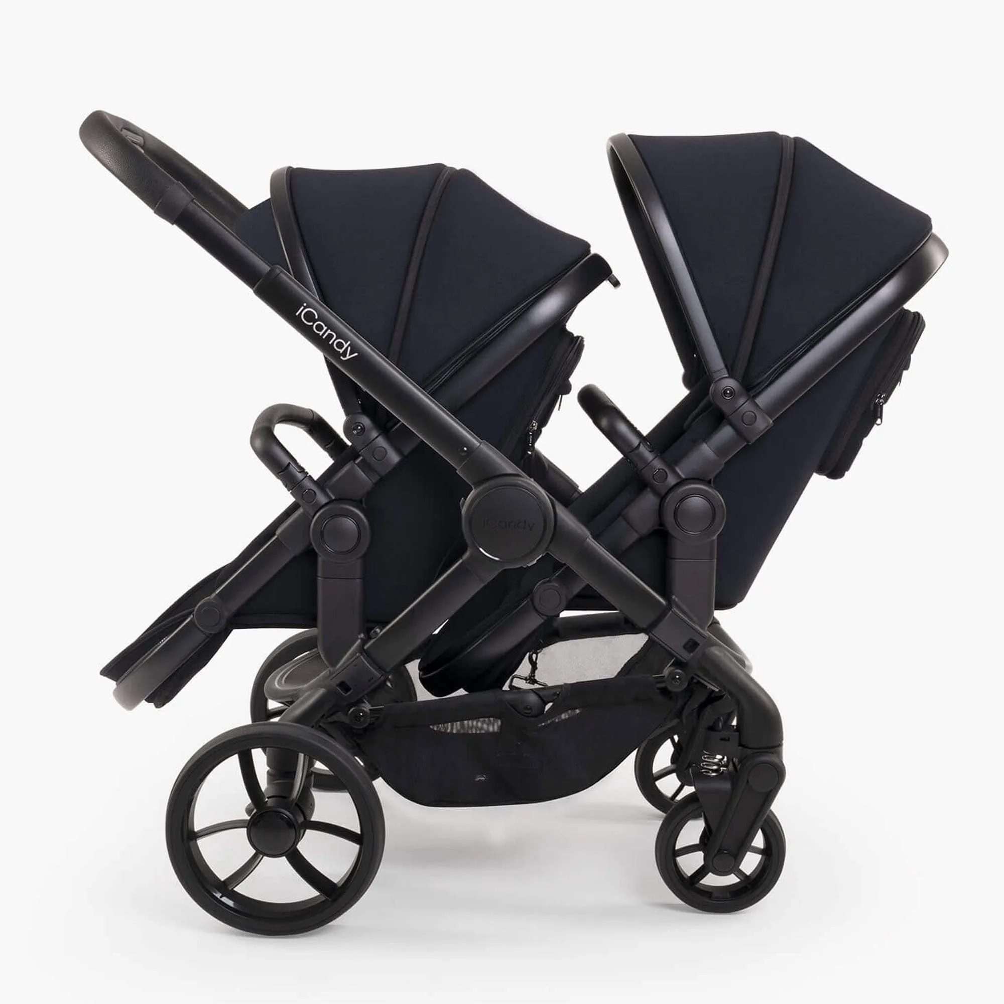 iCandy Peach 7 Double Complete Maxi-Cosi Travel System in Black