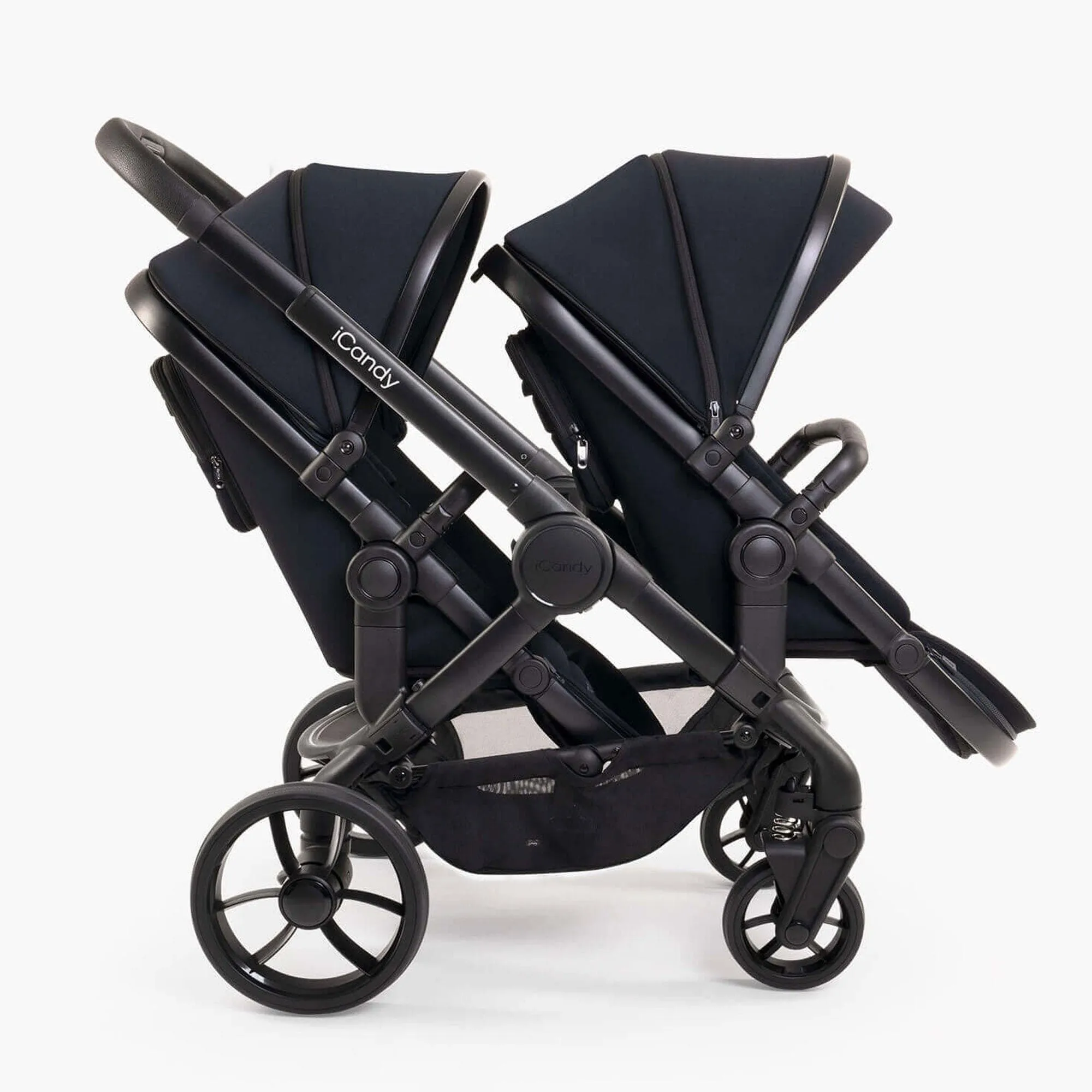 iCandy Peach 7 Double Complete Maxi-Cosi Travel System in Black