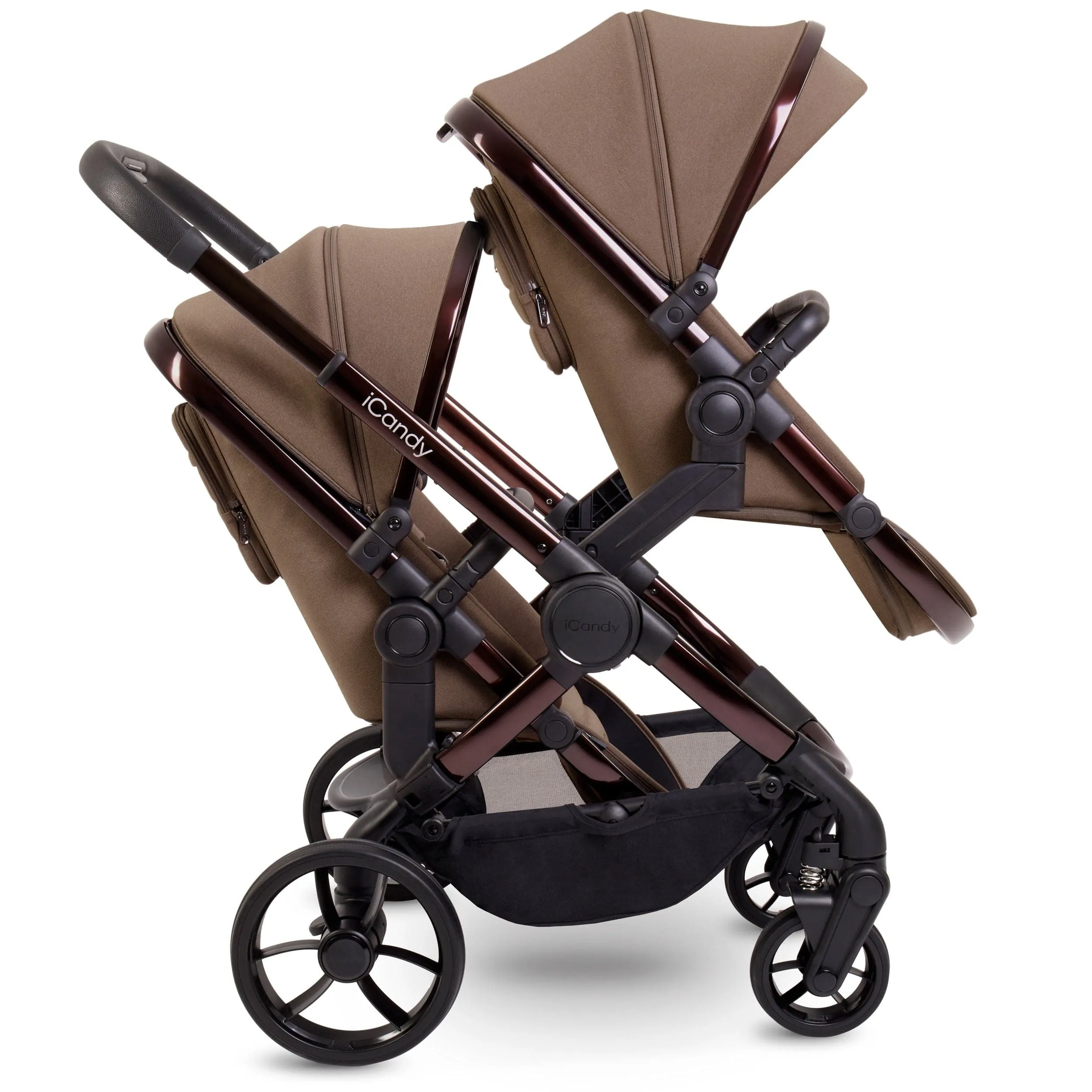 iCandy Peach 7 Double Complete Maxi-Cosi Travel System in Coco