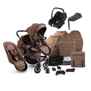 iCandy Peach 7 Double Complete Maxi-Cosi Travel System in Coco