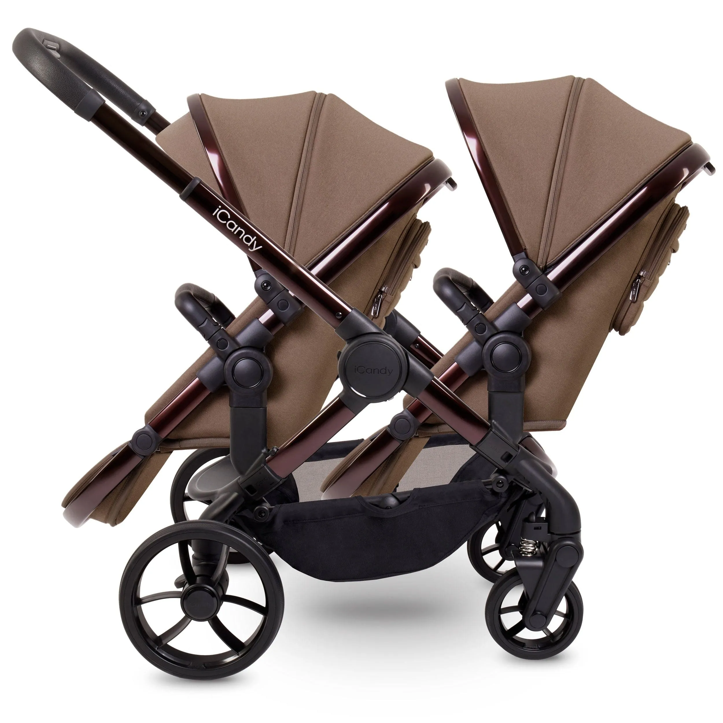 iCandy Peach 7 Double Complete Maxi-Cosi Travel System in Coco