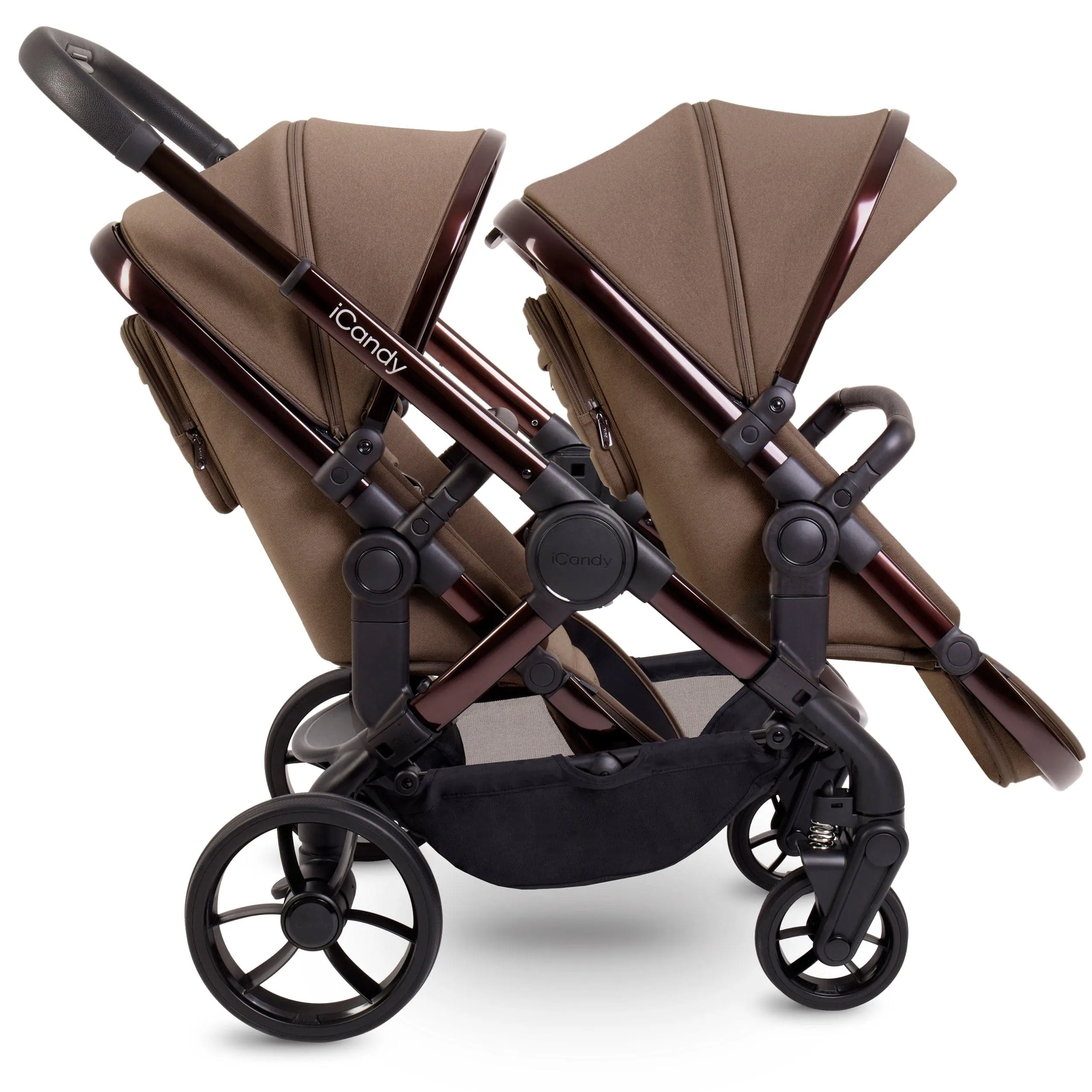 iCandy Peach 7 Double Complete Maxi-Cosi Travel System in Coco