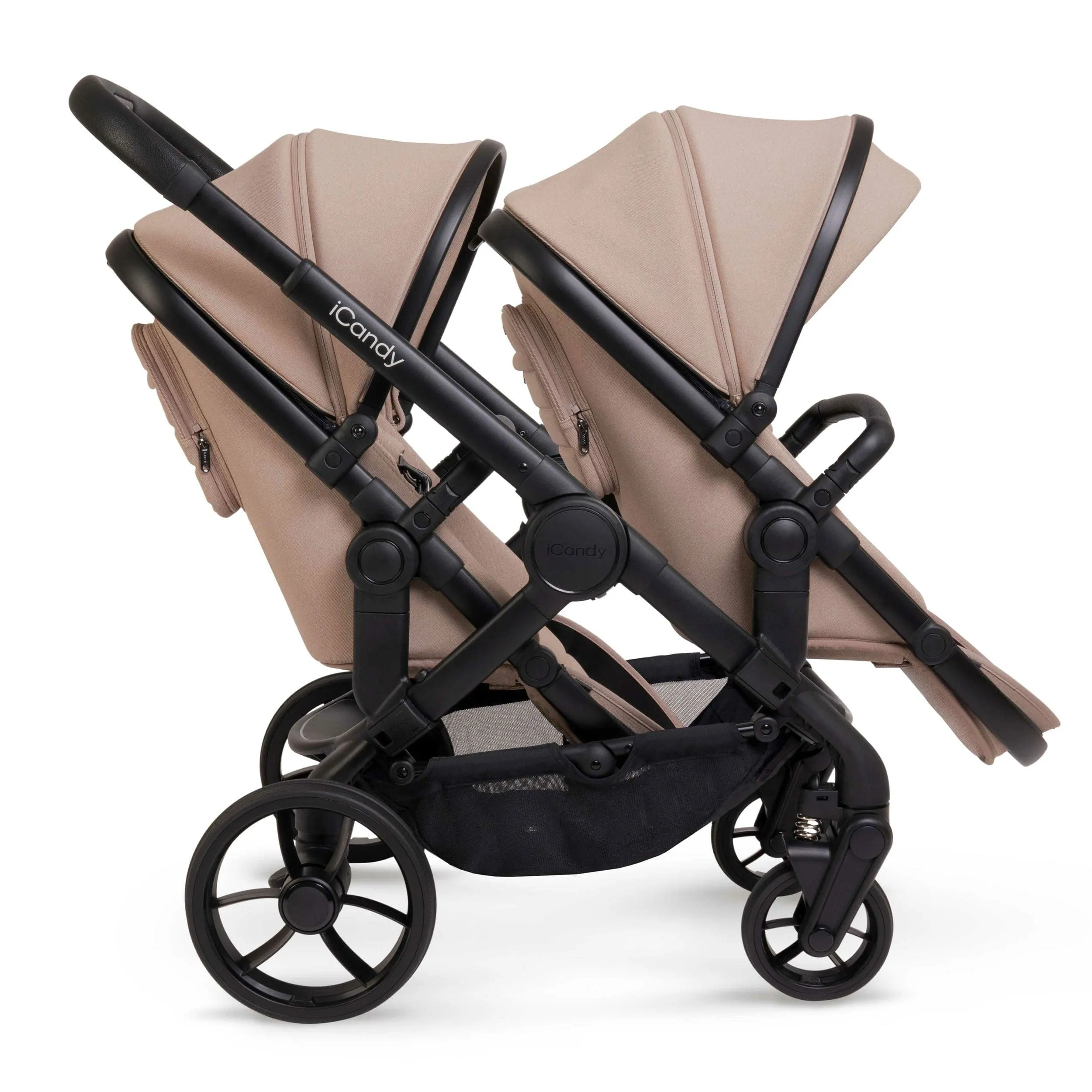 iCandy Peach 7 Double Complete Maxi-Cosi Travel System in Cookie
