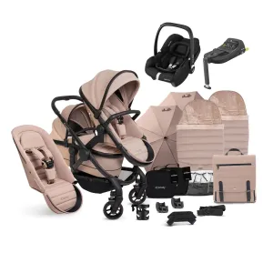 iCandy Peach 7 Double Complete Maxi-Cosi Travel System in Cookie