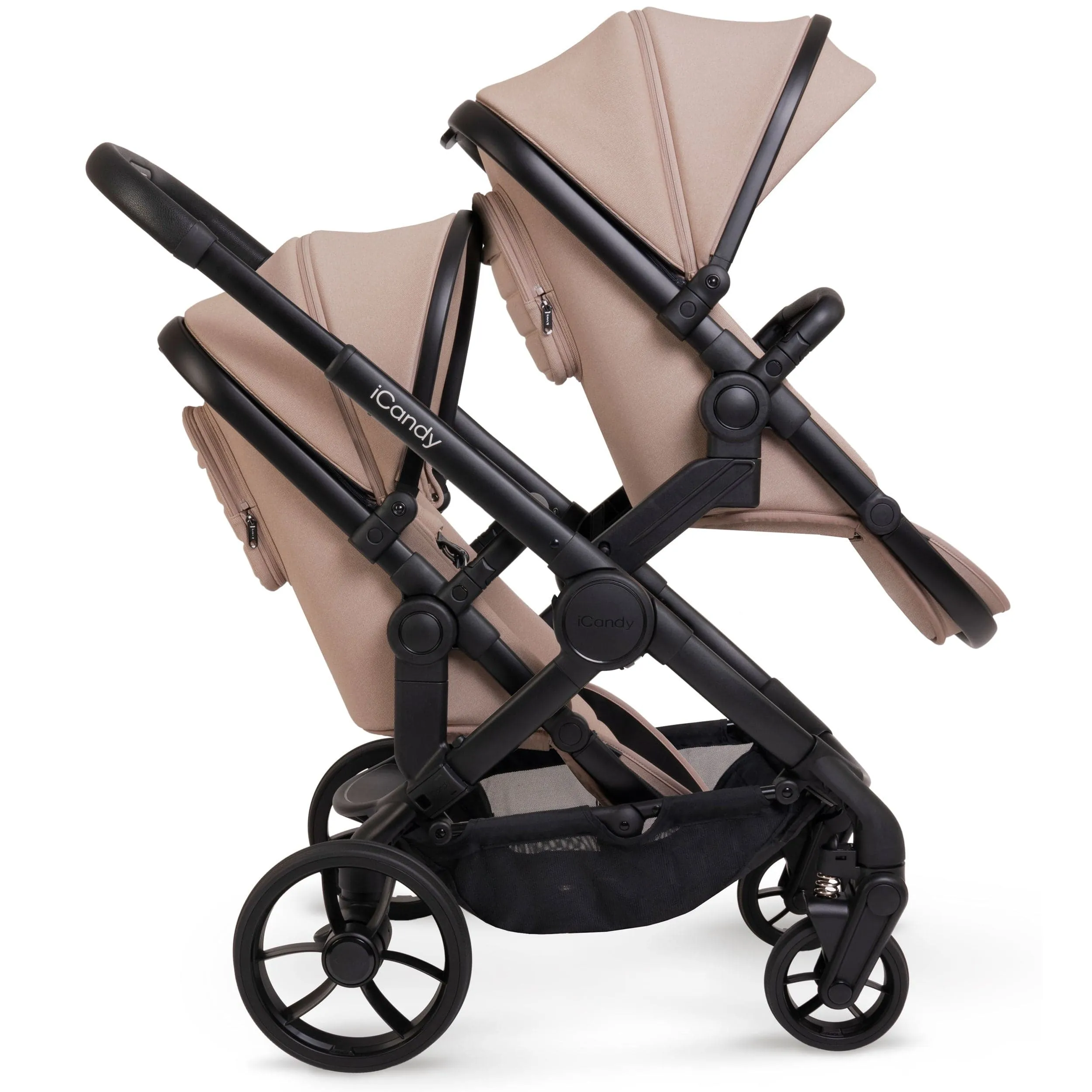 iCandy Peach 7 Double Complete Maxi-Cosi Travel System in Cookie