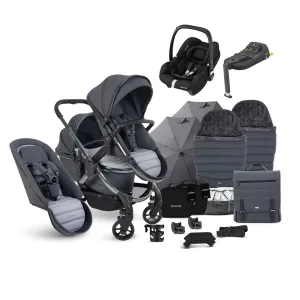 iCandy Peach 7 Double Complete Maxi-Cosi Travel System in Truffle