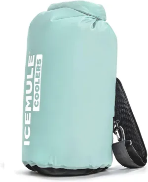 ICEMULE Classic Collapsible Sling Strap Cooler Hands Free, 100% Waterproof, Floats, 24  Hours Cooling, Soft Sided Cooler for the Beach, Concerts, Traveling, RV-ing, Hiking, Kayaking, Camping & Fishing