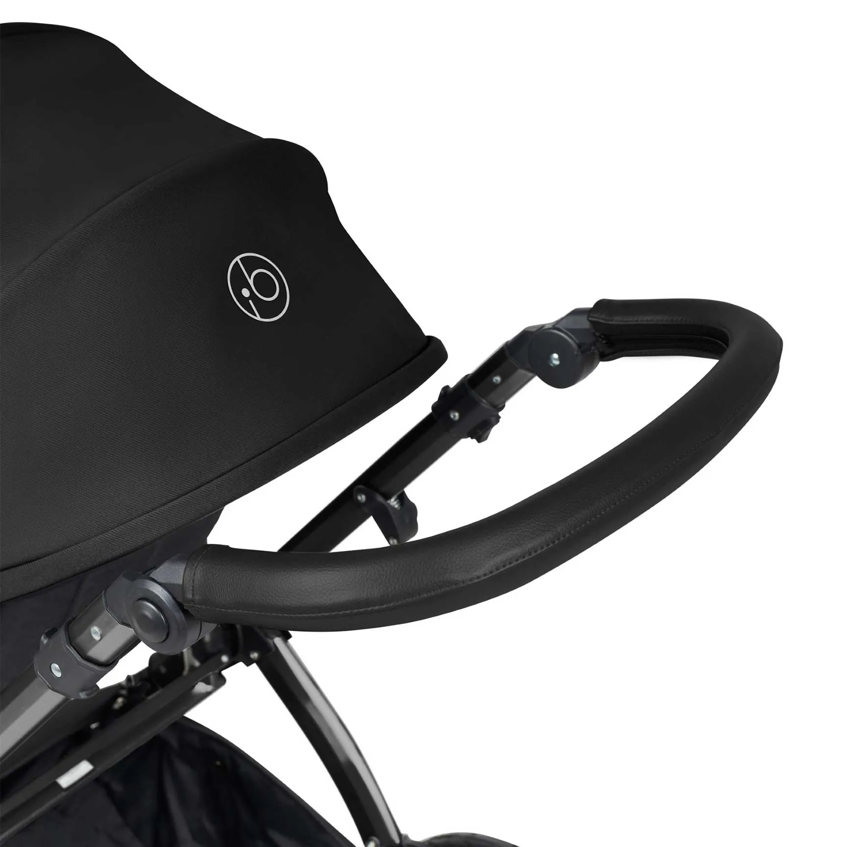 Ickle Bubba Stomp Luxe 2 in 1 Premium Pram - Black/Midnight/Black