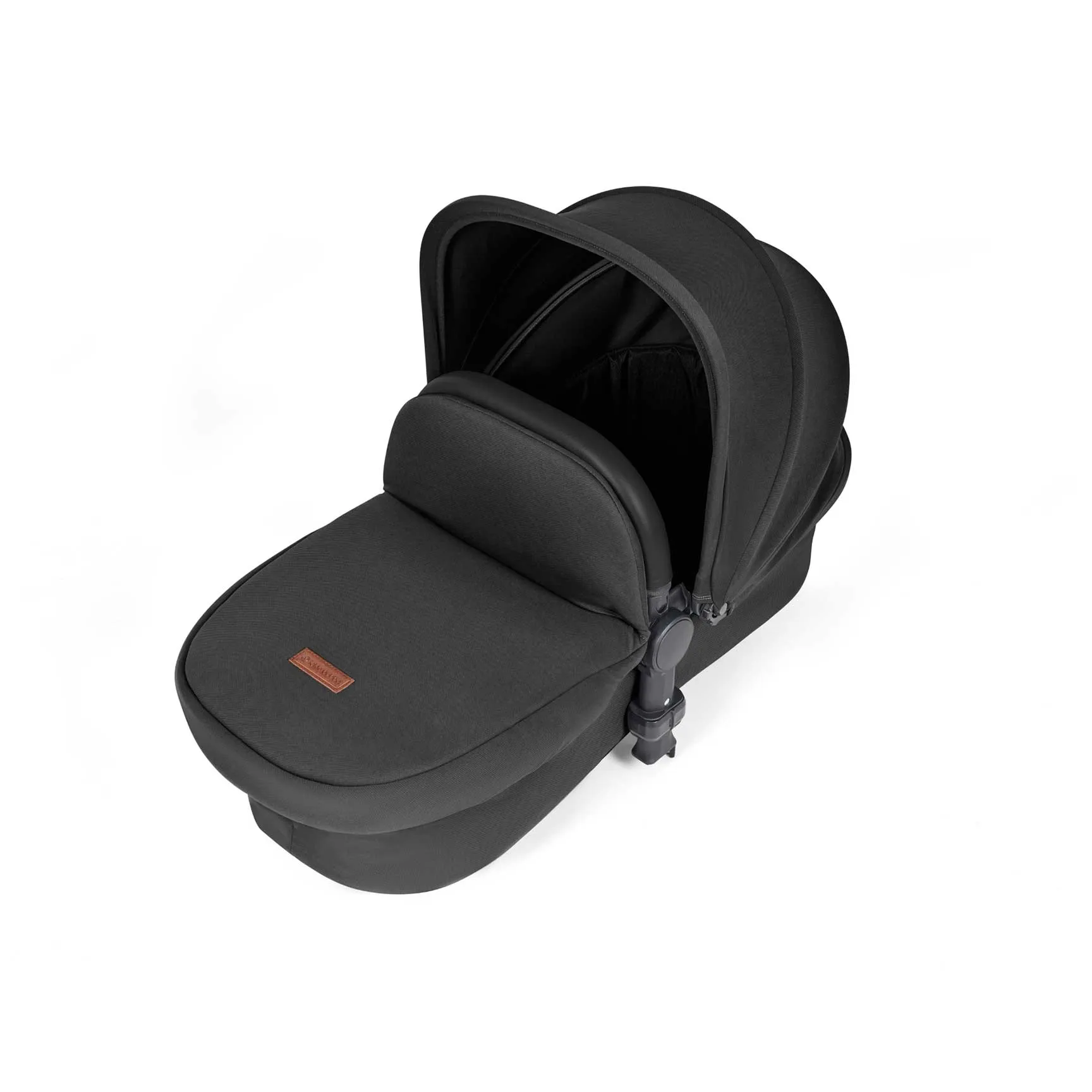 Ickle Bubba Stomp Luxe 2 in 1 Premium Pram - Black/Midnight/Black